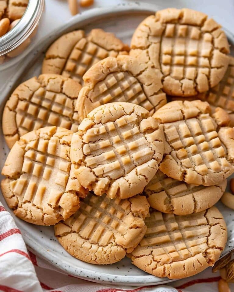 Chewy Peanut Butter Cookies
