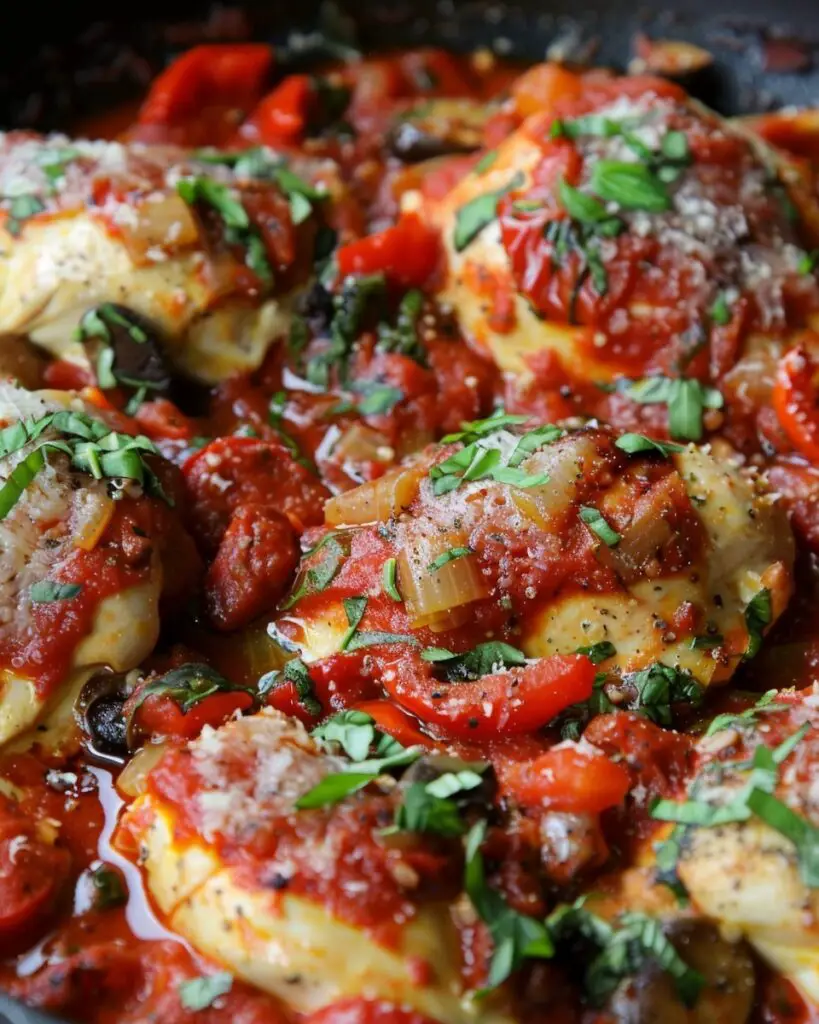 Italian Chicken Cacciatore