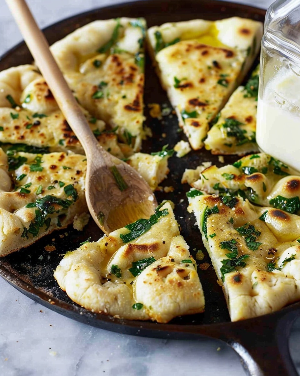 Spinach and Pea Pesto Socca