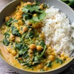 Chickpea Spinach Curry