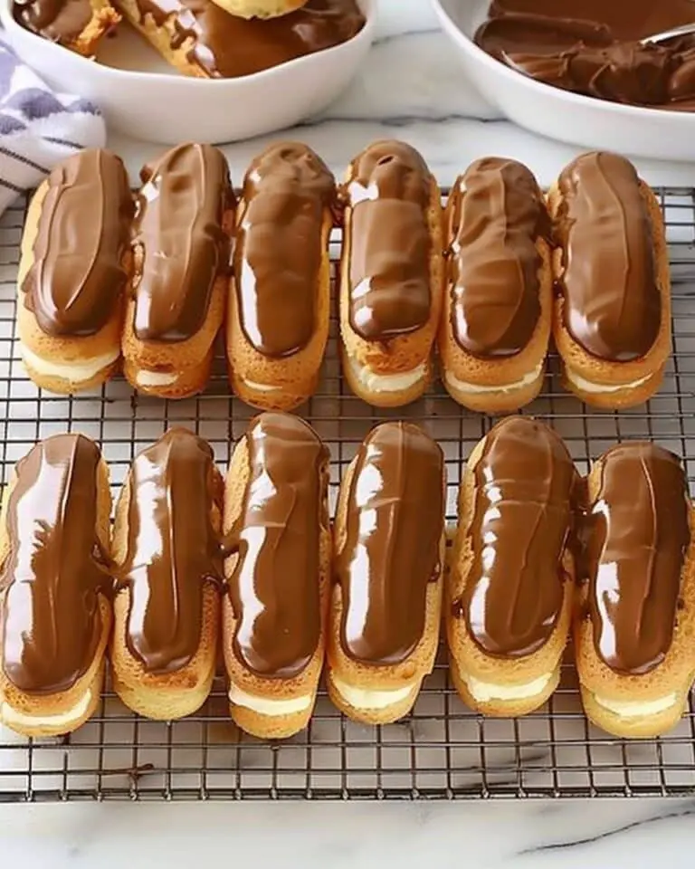 Chocolate Cream Éclairs Recipe