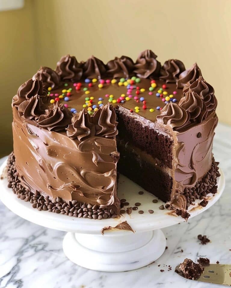 Chocolate Sprinkle Cake