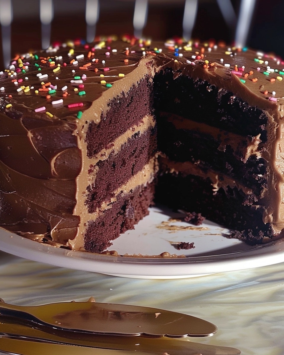 Chocolate Sprinkle Cake