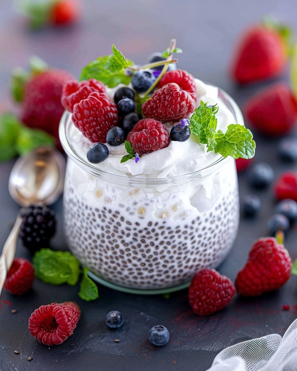 Coconut Milk Chia Pudding