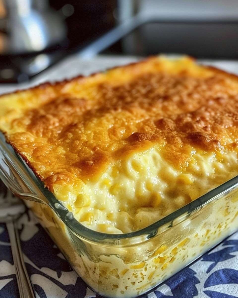 Cream Cheese Corn Casserole