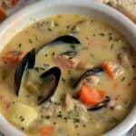 Creamy Mussel Soup