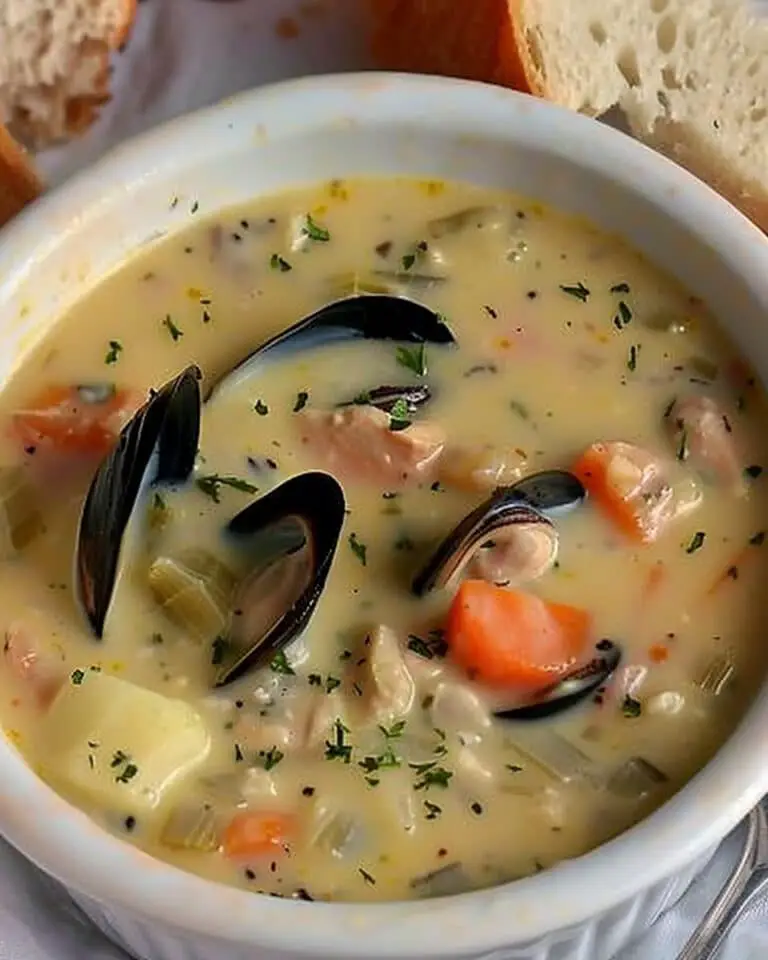 Creamy Mussel Soup