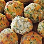 Crispy Cheesy Herb Bites with Creamy Dip