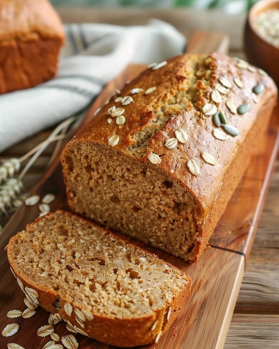 Flourless Oatmeal Bread