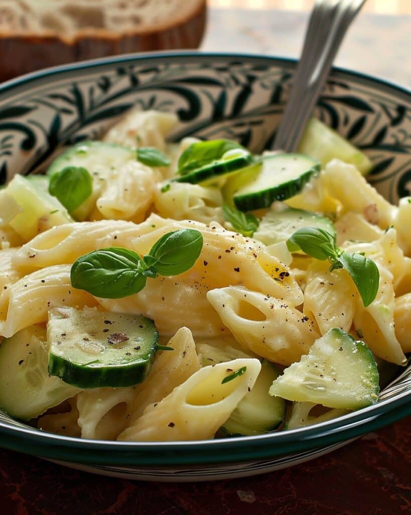 Cucumber Shell Salad
