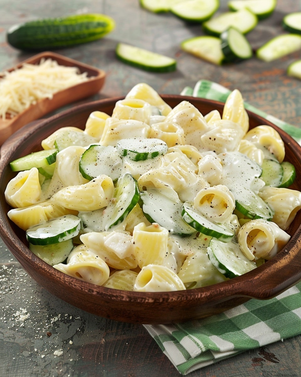 Cucumber Shell Salad