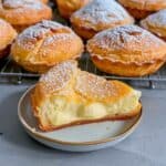 Custard-Filled Puff Pastry Puffs
