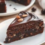 Chocolate Almond Yogurt Cake