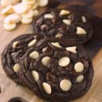 Double Chocolate Potato Chip Cookies