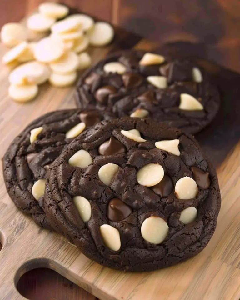 Double Chocolate Potato Chip Cookies