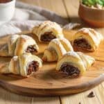 Easy Chocolate Mini Croissants