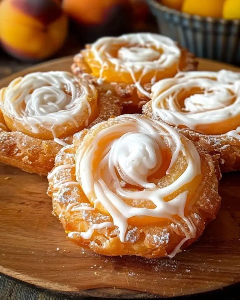 Peach Pie Cruffins Twist