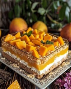 Filipino Mango Float | Savory Mom Kitchen