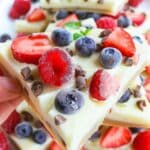 Frozen Yogurt Bark