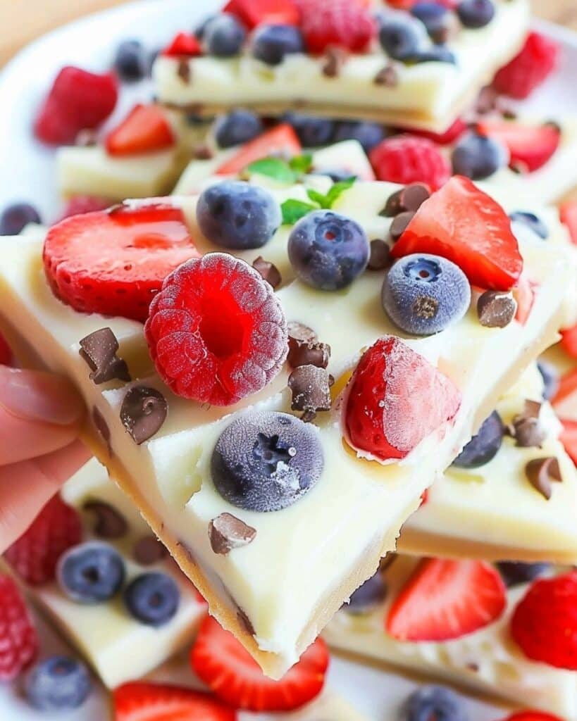 Frozen Yogurt Bark