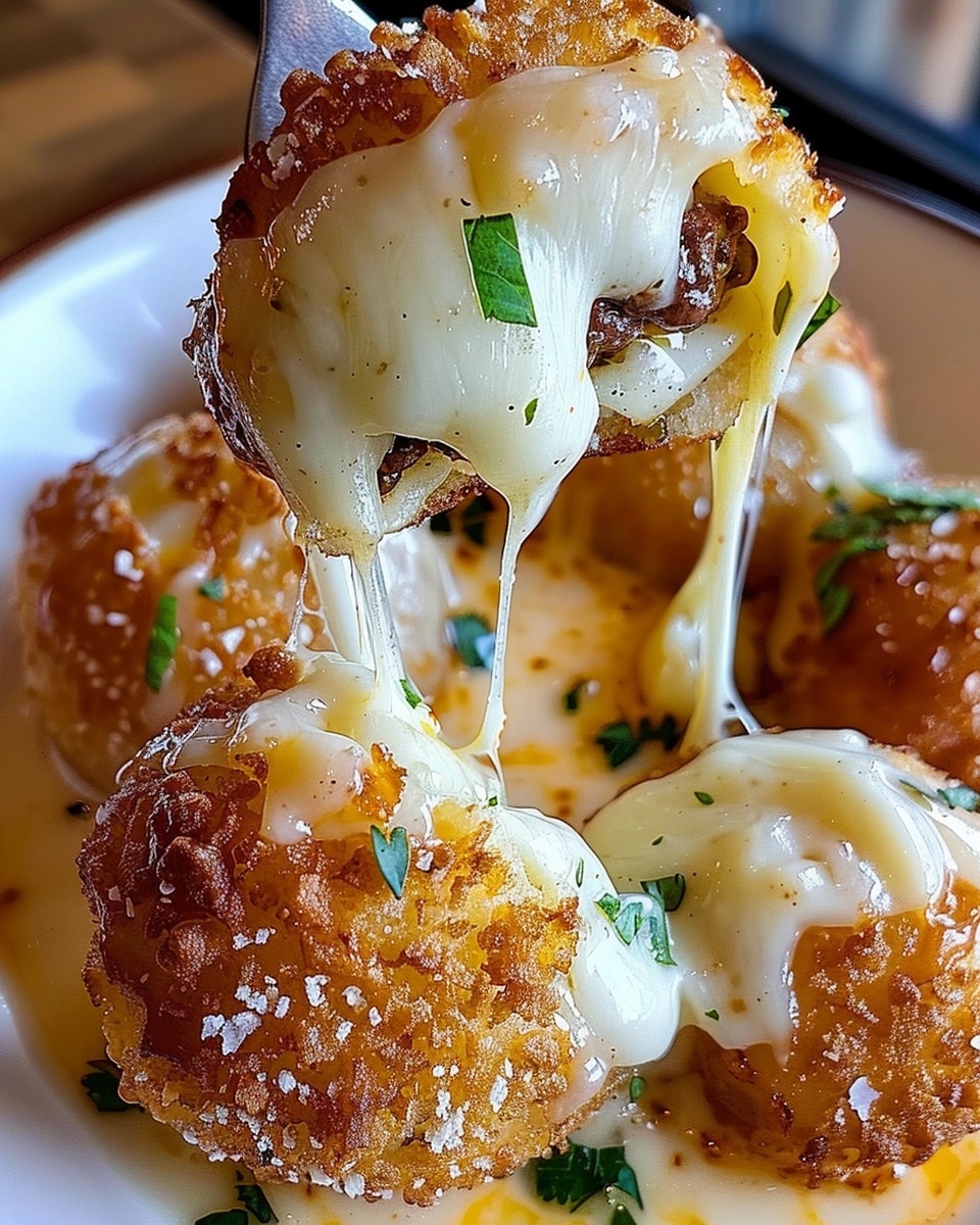 Garlic Parmesan Cheeseburger Bombs