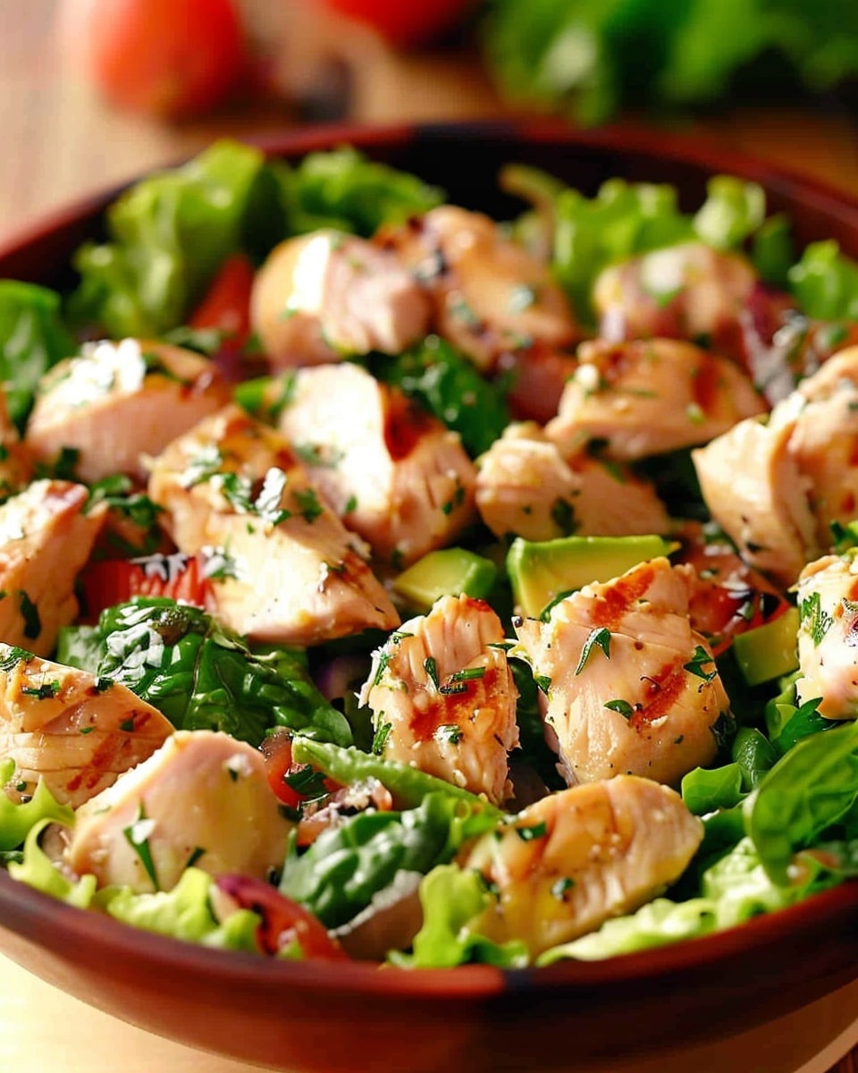 Grilled Chicken & Avocado Salad