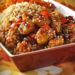 Homemade Orange Chicken & Teriyaki Chicken Fried Rice Recipe