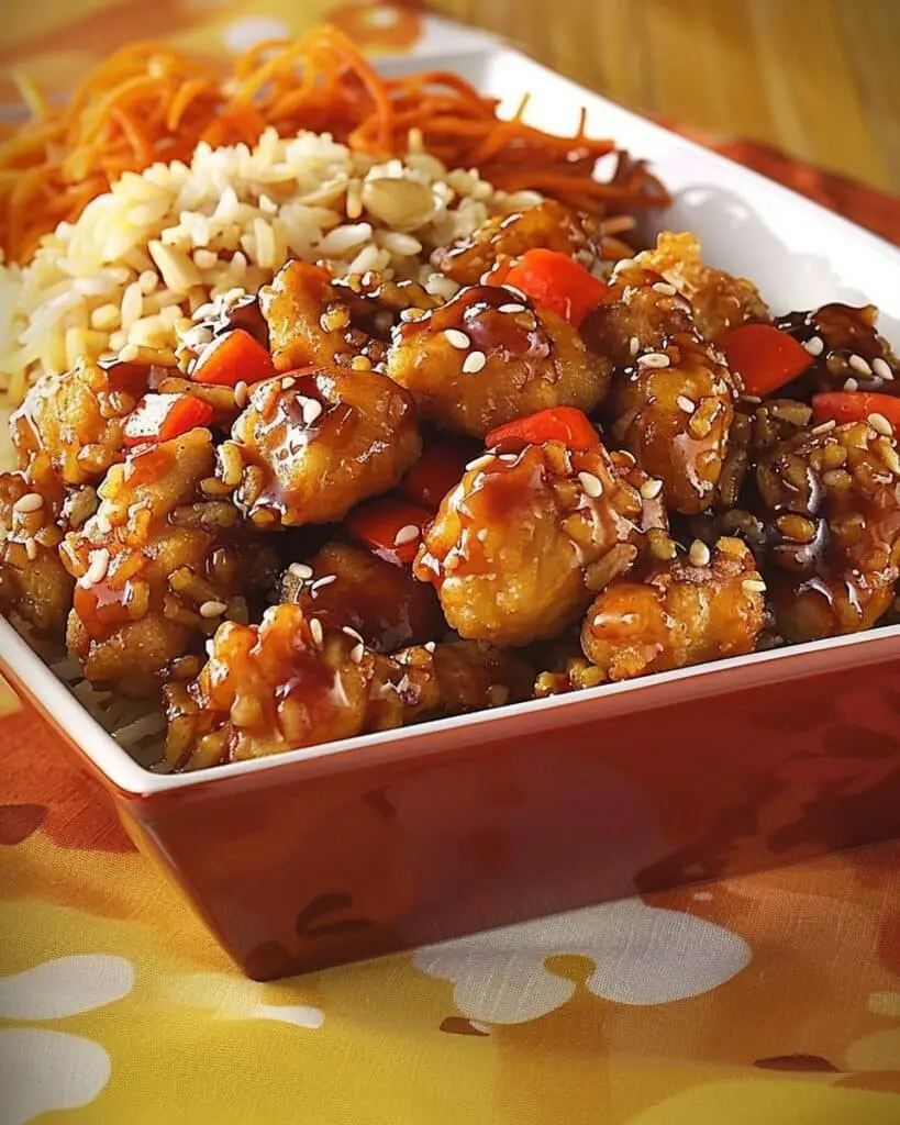 Homemade Orange Chicken & Teriyaki Chicken Fried Rice Recipe