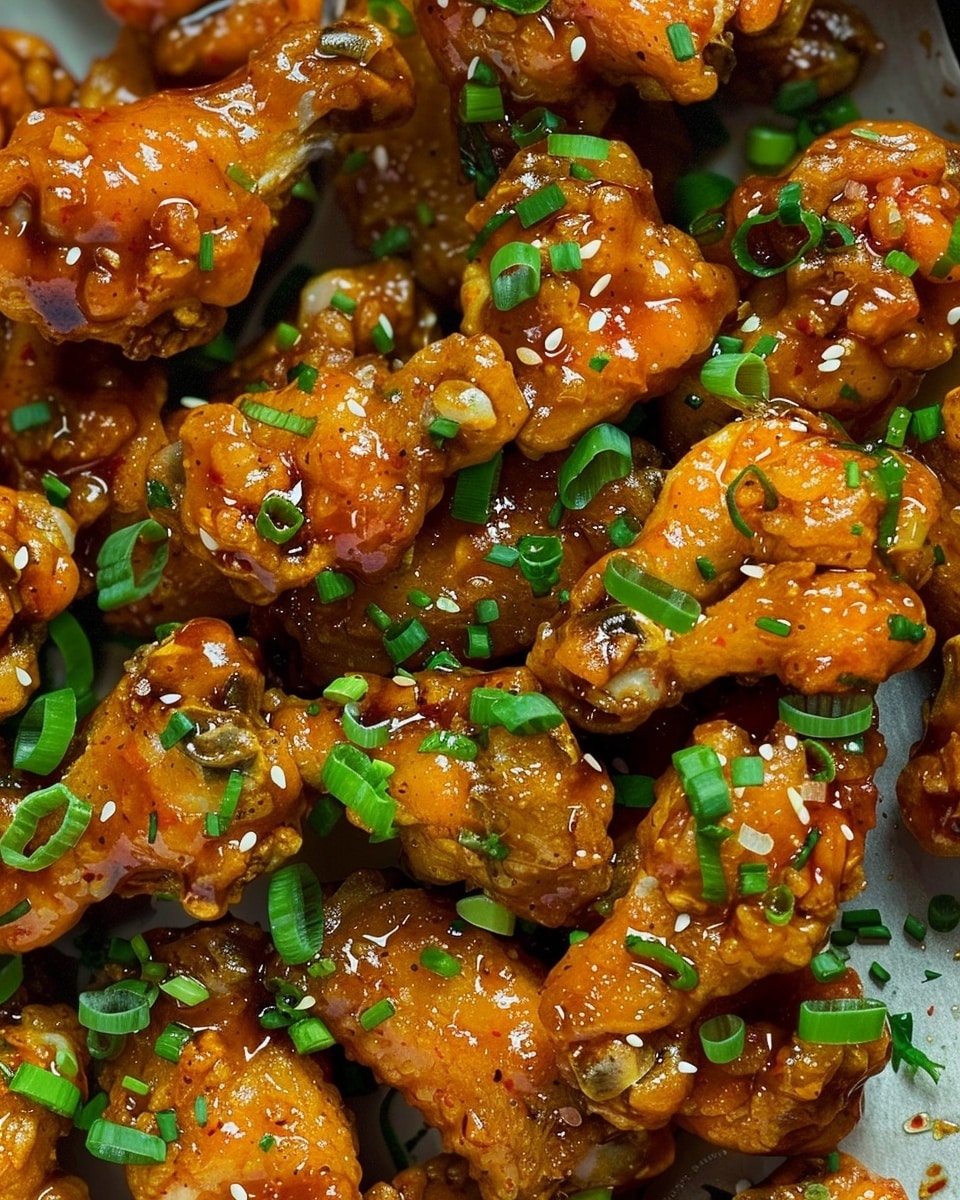 Honey Garlic Wings Recipe