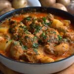 Hungarian Chicken & Potato Paprika Stew
