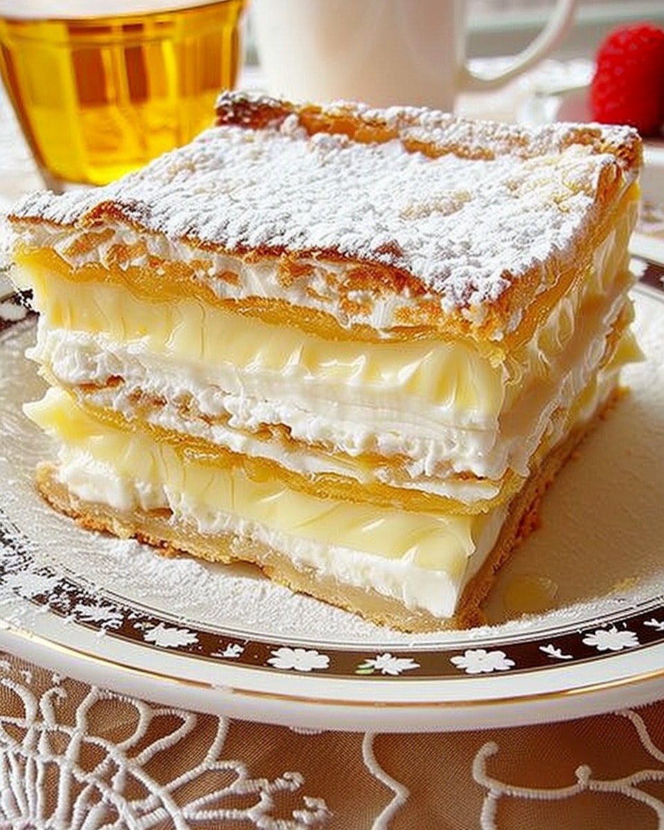 Hungarian Custard Slice – Krémes