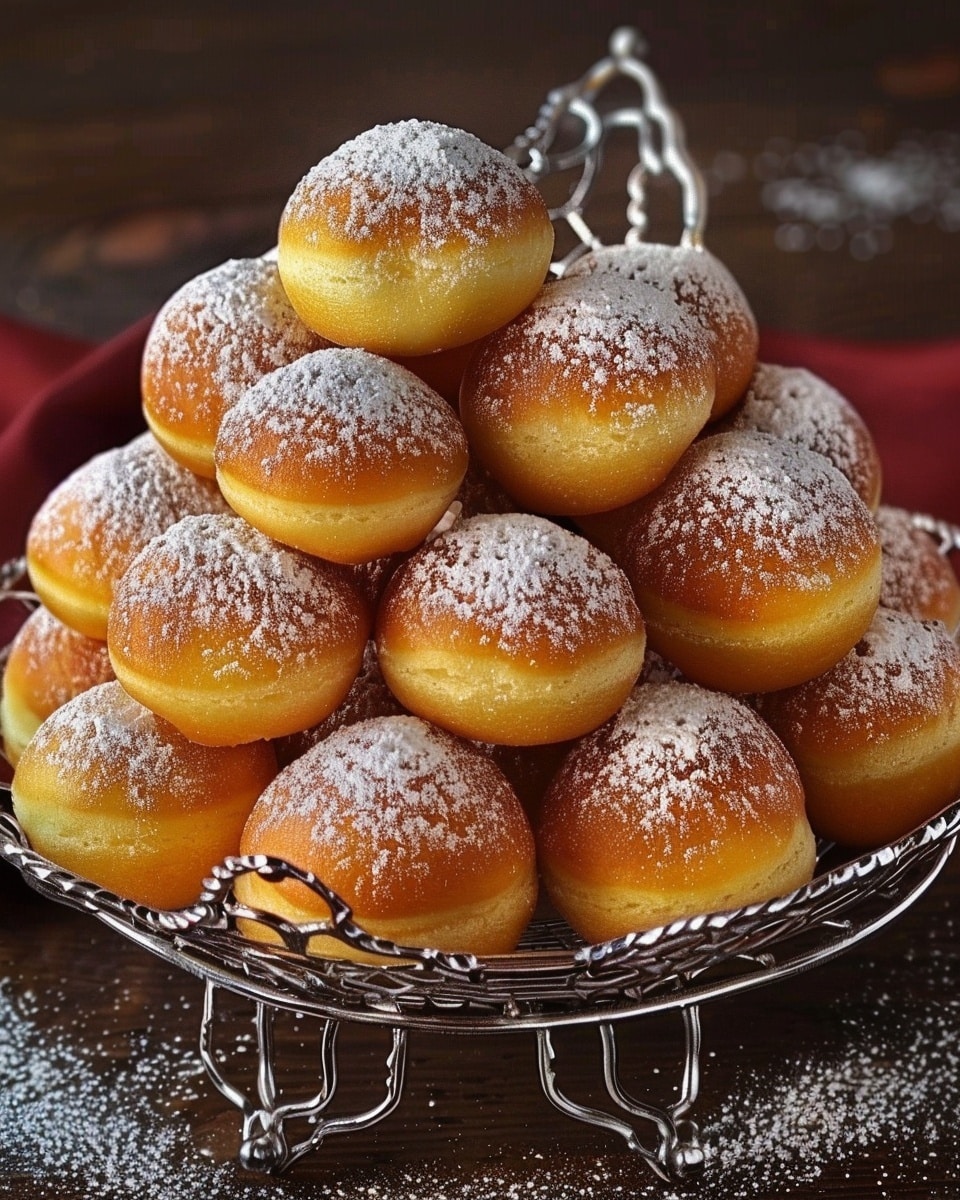 Hungarian Fánk Donuts