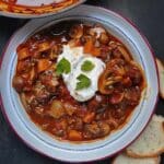 Hungarian Mushroom Stew (Gombapörkölt)