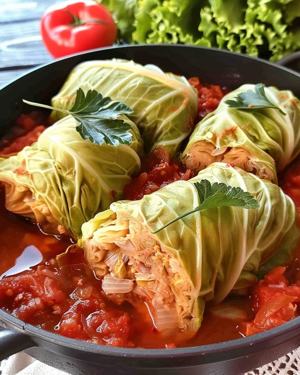Hungarian Töltött Káposzta Stuffed Cabbage