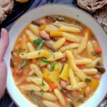 Hungarian Yellow Wax Bean Stew (Zöldbabfőzelék)