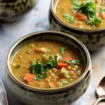 Immune-Boosting Coconut Ginger Lentil Soup