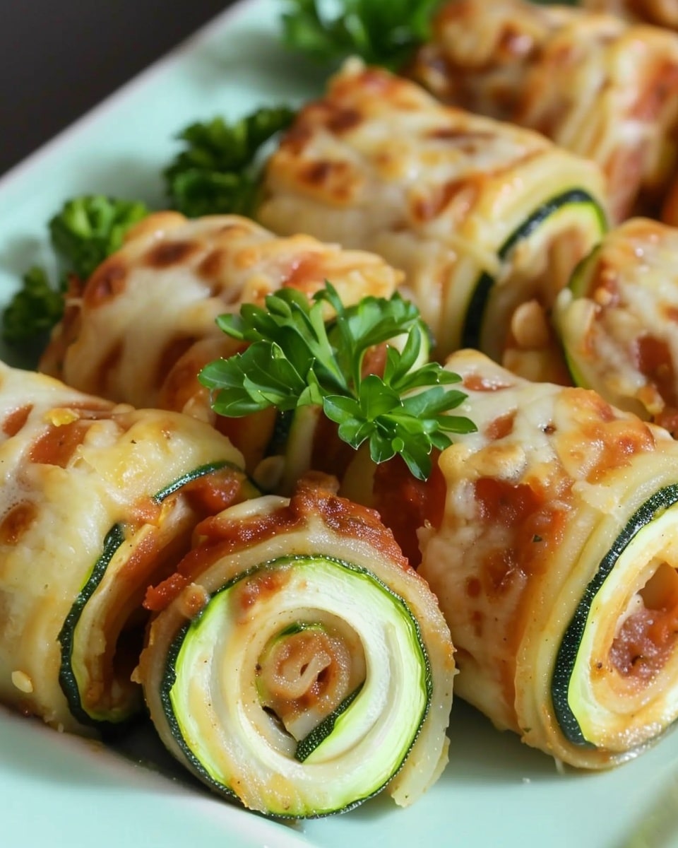 Italian Zucchini Roll Ups