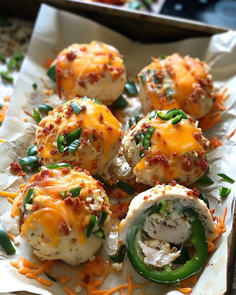 Jalapeño Popper Stuffed Chicken Bombs