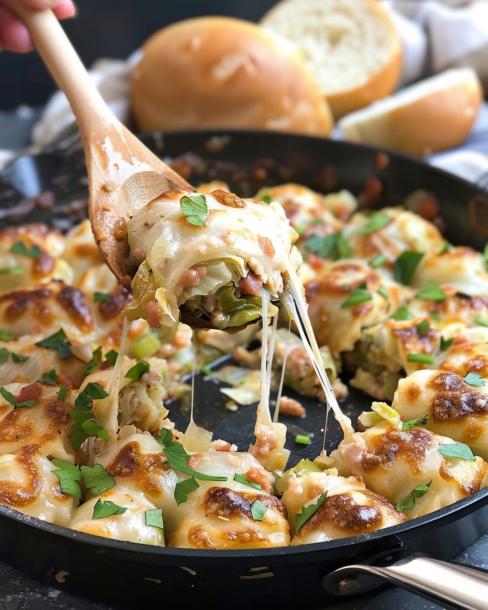 Keto Unstuffed Cabbage Rolls Skillet