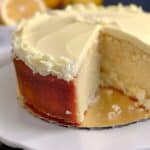 Keto Lemon Pound Cake with Cream Cheese