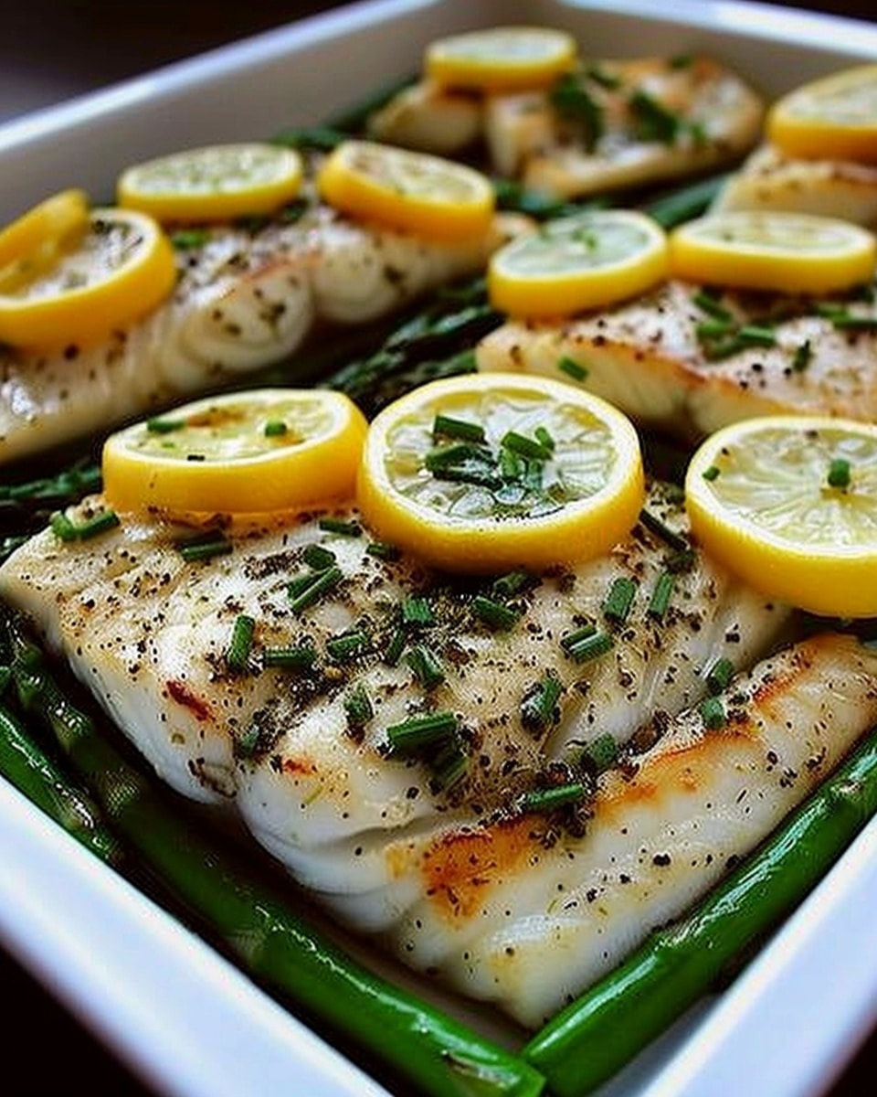 How To Make Lemon Herb White Fish with Green Beans, Asparagus & Aioli