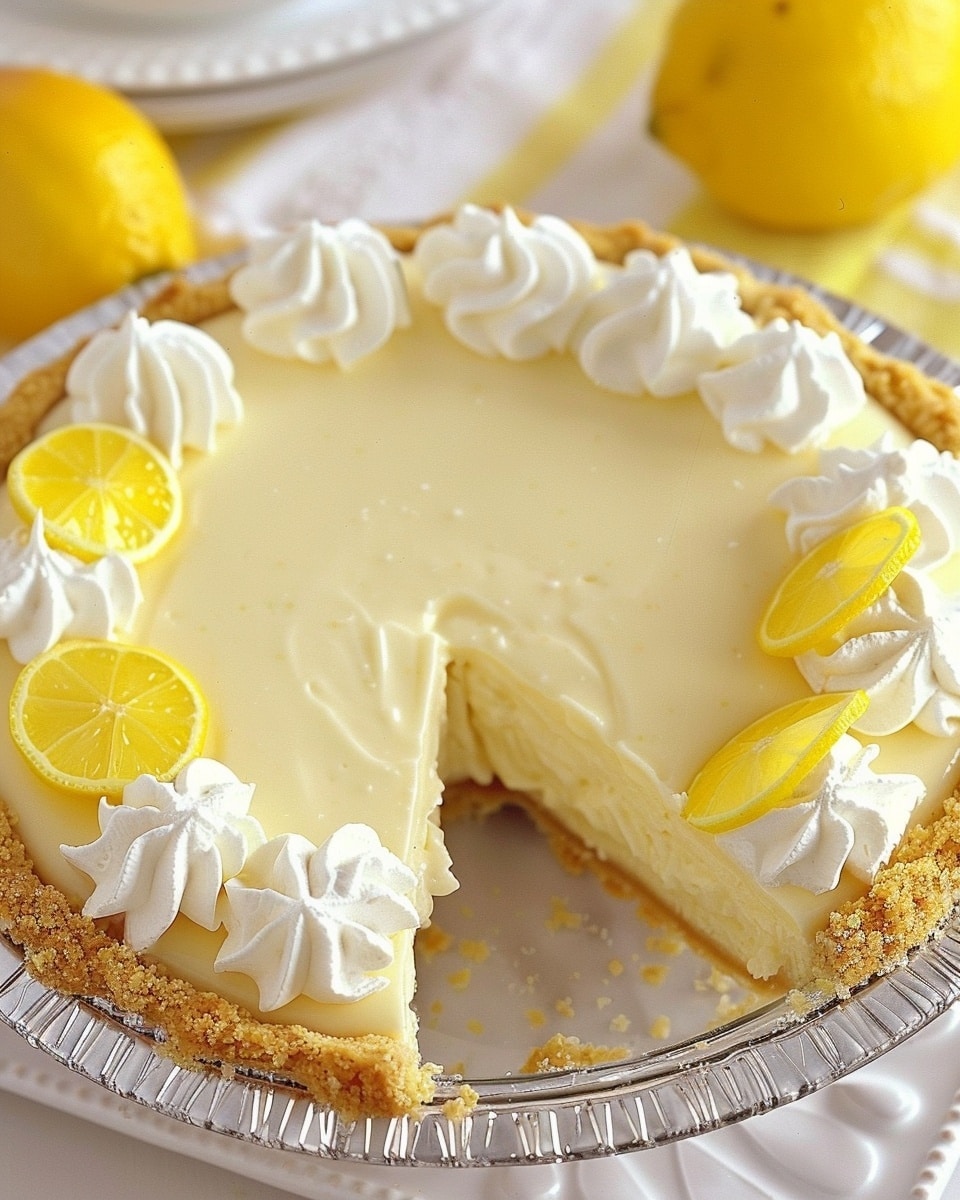 Limoncello Cream Pie