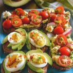 Loaded Avocado Toast Protein Plate