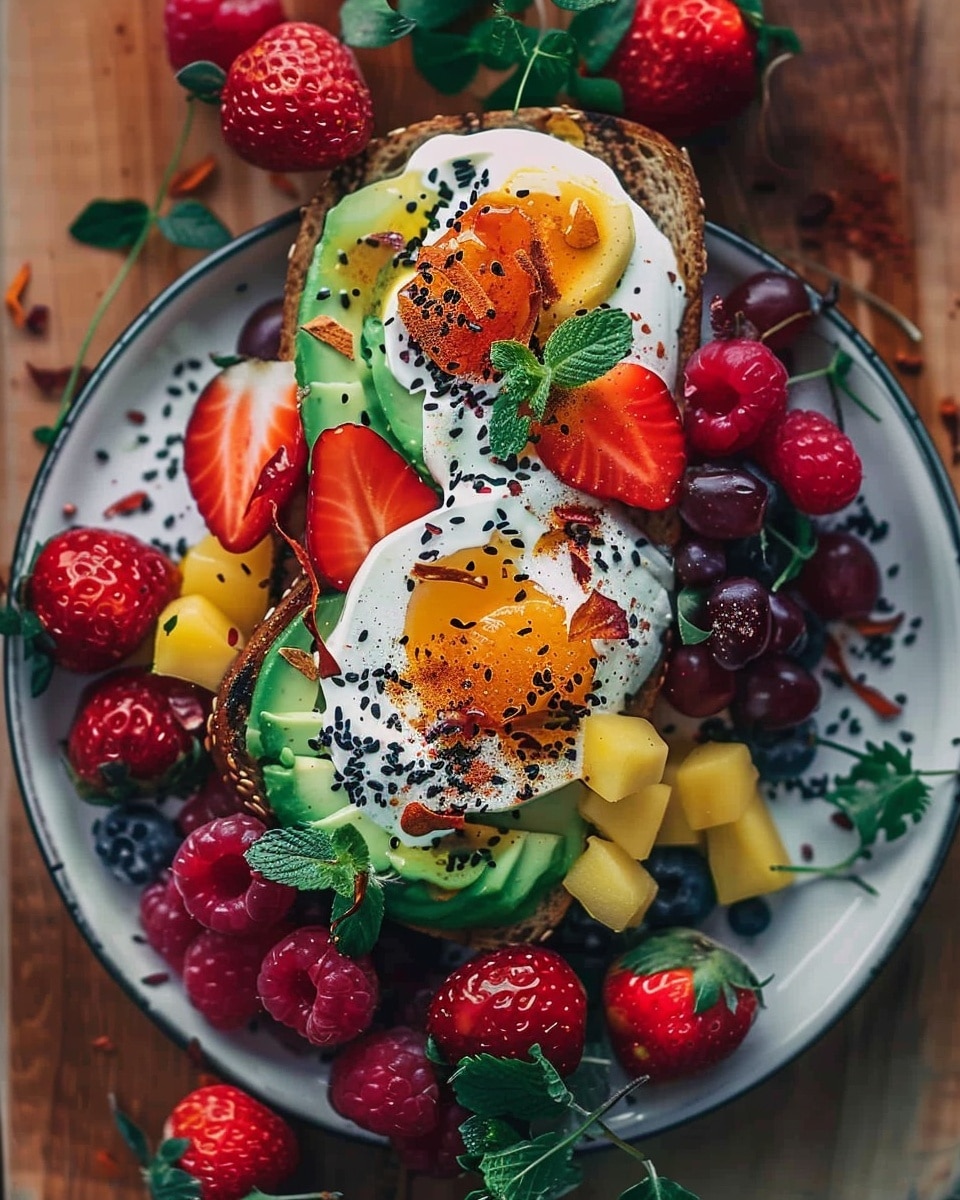 Loaded Avocado Toast Protein Plate