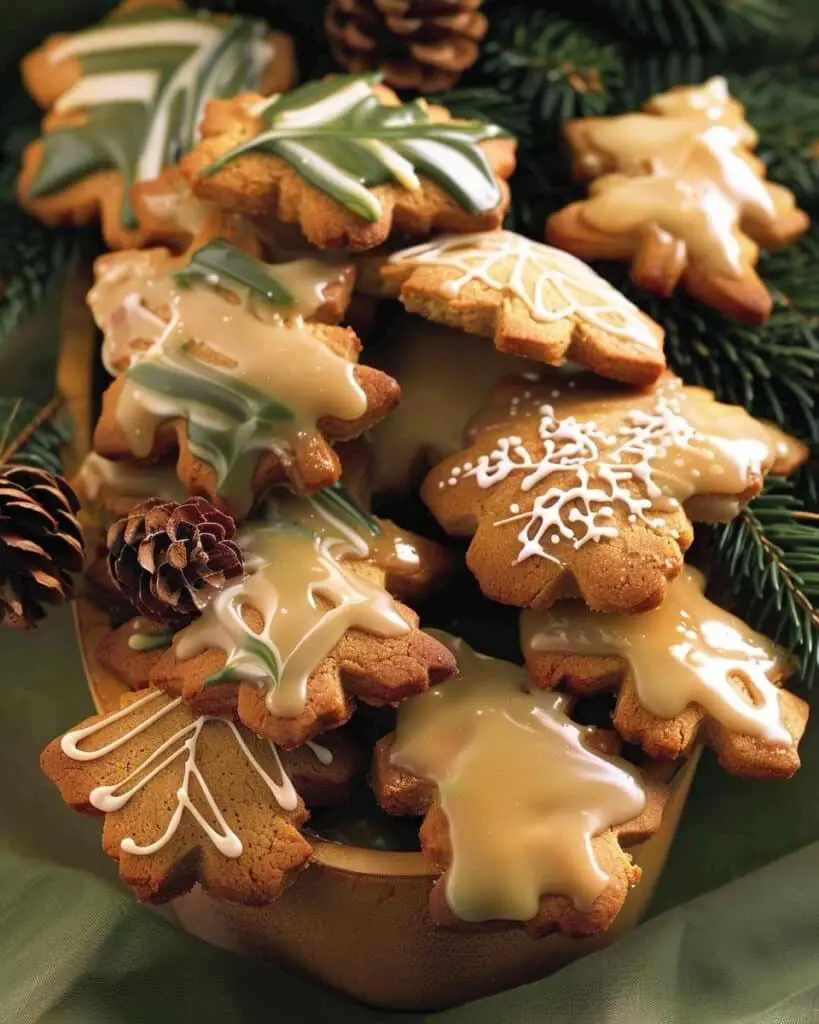 Maple Cookies with Maple Icing