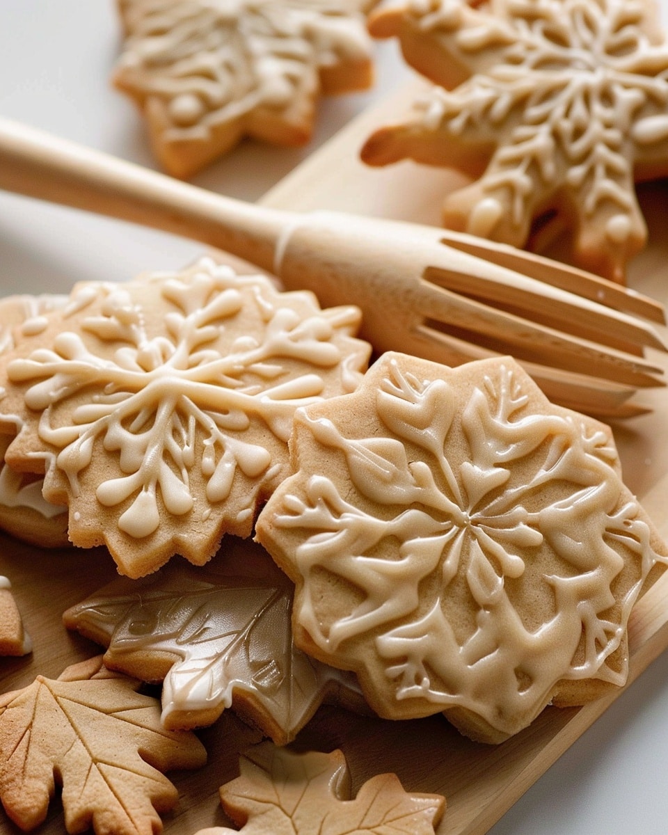 Maple Cookies with Maple Icing