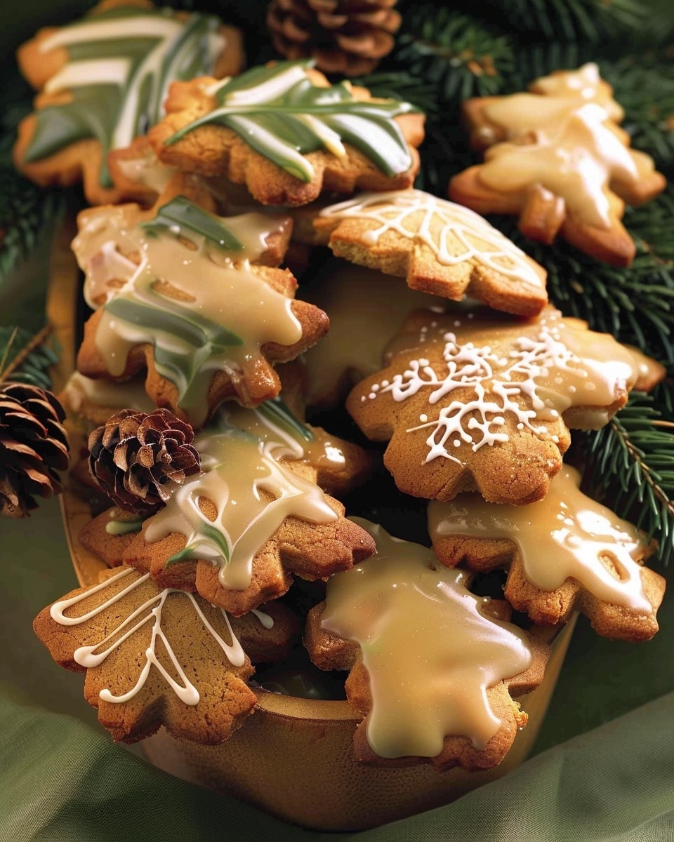 Maple Cookies with Maple Icing