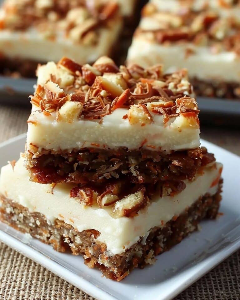 Carrot Cake Bars with Cream Cheese Frosting