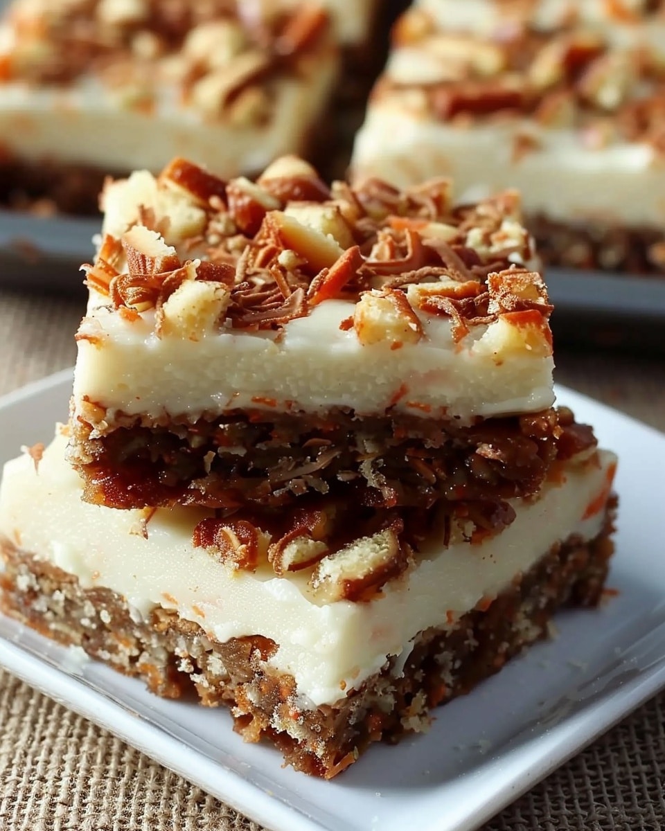 Carrot Cake Bars with Cream Cheese Frosting