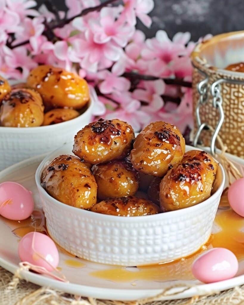 Slow Cooker 3-Ingredient Brown Sugar Glazed Potatoes